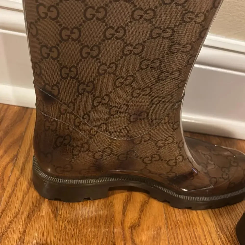 Women Gucci Rainboots - Picture 5 of 7